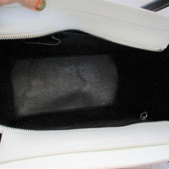 NEW CELINE PARIS ITALY Python Leather MINI LUGGAGE VERMILLON Tote Bag  NWT - Picture 6 of 10